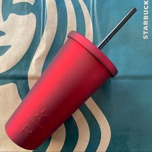 STARBUCKS 🧜‍♀️ 2020 Reserve Matte Red Tumbler